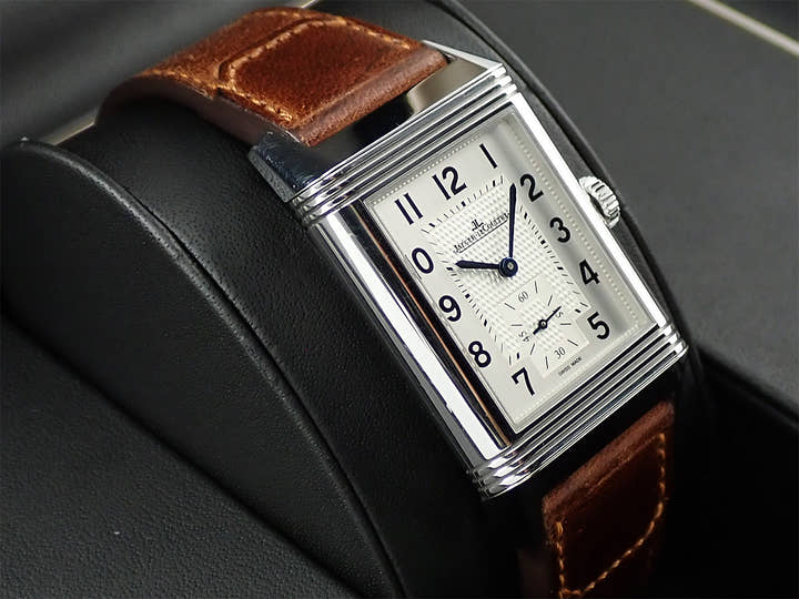 Jaeger-LeCoultre Reverso Classic Duo Small Second Ref.Q3848422 Silver Dial Used PX506964