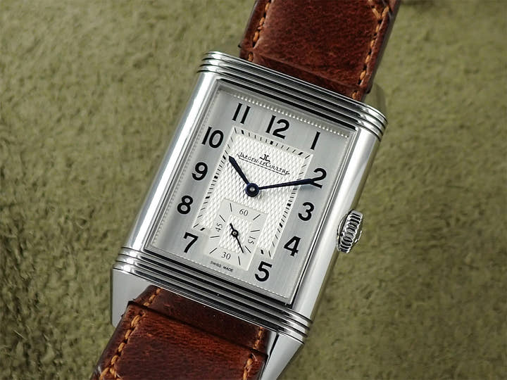 Jaeger-LeCoultre Reverso Classic Duo Small Second Ref.Q3848422 Silver Dial Used PX506964