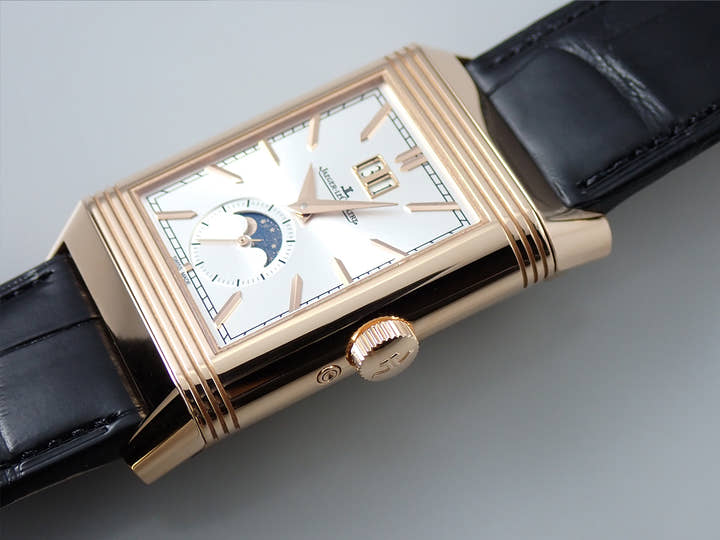 Jaeger-LeCoultre Reverso Tribute Nonantième Ref.Q711252J Silver Dial Very Good Condition 32PF8451