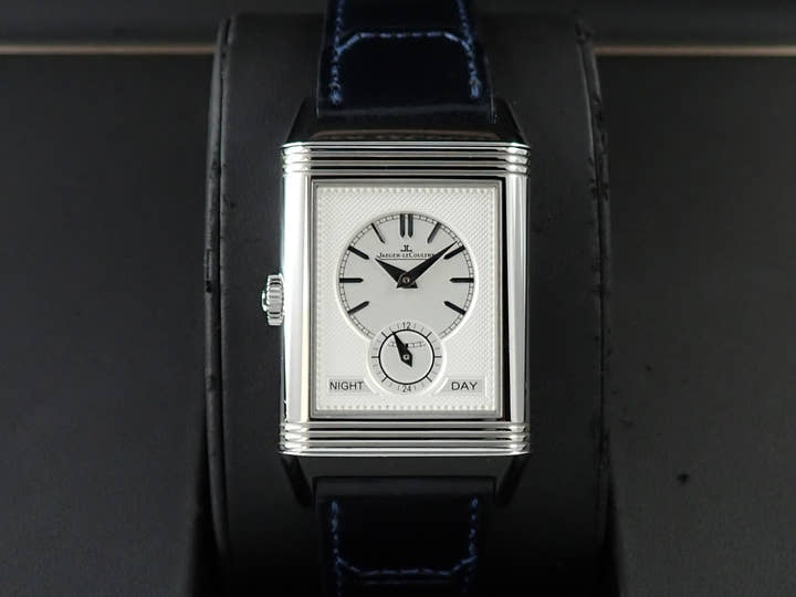 ジャガールクルト レベルソ トリビュート デュオ スモールセコンド Ref.Q3988482 ブルー/シルバー文字盤 中古 14Z5J234