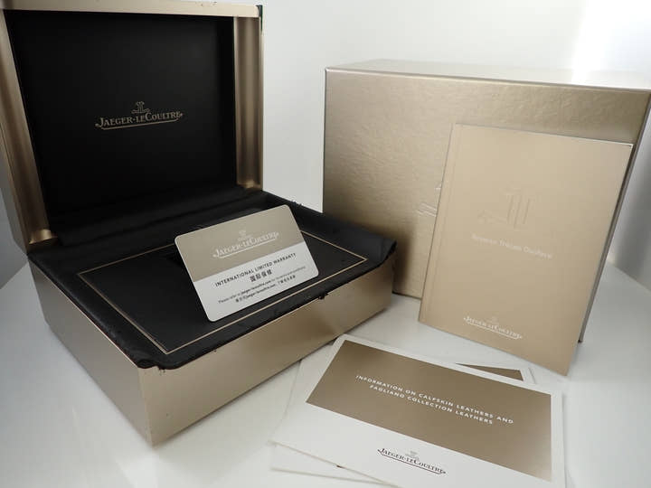 ジャガールクルト レベルソ トリビュート デュオ スモールセコンド Ref.Q3988482 ブルー/シルバー文字盤 中古 14Z5J234