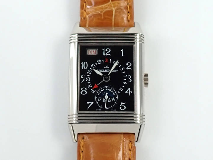 ジャガールクルト レベルソ デイ デイト Ref.270.3.36 ブラック文字盤 中古 6YXZMHZF