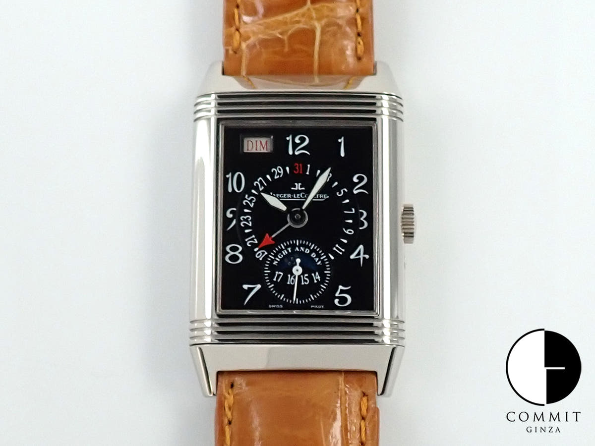 ジャガールクルト レベルソ デイ デイト Ref.270.3.36 ブラック文字盤 中古 6YXZMHZF