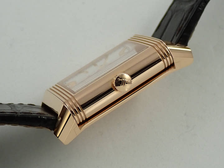 ジャガールクルト レベルソ トリビュート デュオ Ref.Q3902420 シルバー文字盤 美中古 LU87Z0LC