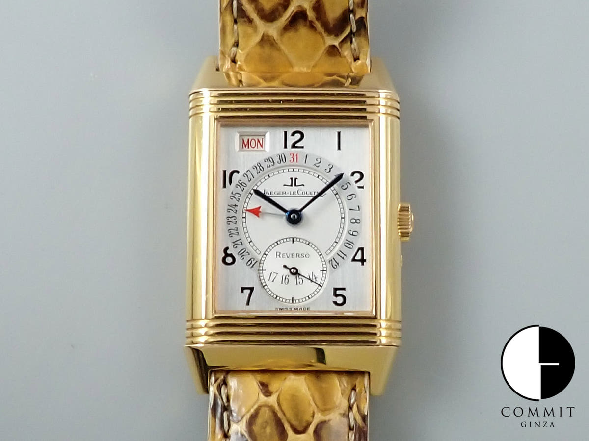 Jaeger-LeCoultre Reverso Date Ref.270.2.36 Silver Dial Used S4921404