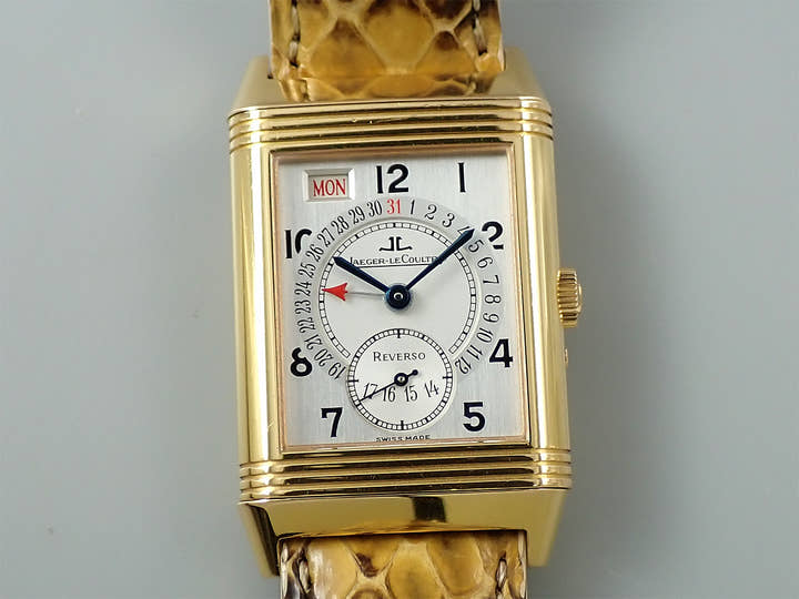 Jaeger-LeCoultre Reverso Date Ref.270.2.36 Silver Dial Used S4921404