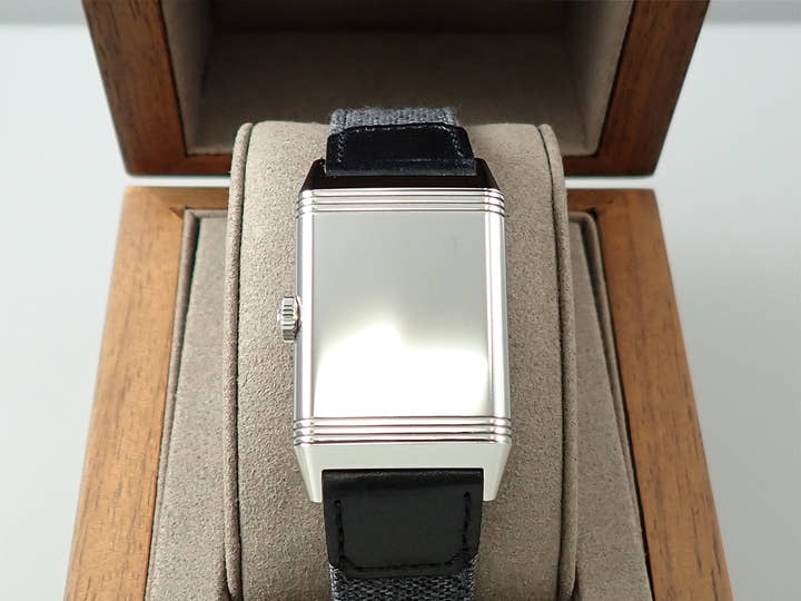 ジャガールクルト レベルソ トリビュート スモールセコンド Ref.Q713842J シルバー文字盤 中古 J9U61594