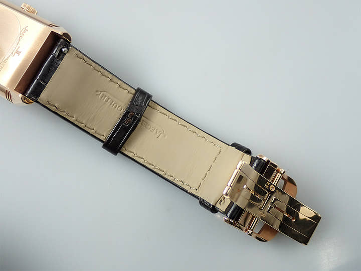 ジャガールクルト レベルソ トリビュート デュオ Ref.Q3902420 シルバー文字盤 美品 SJX640YY