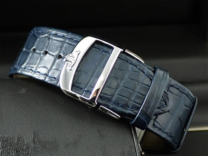 ジャガールクルト レベルソ トリビュート ムーン Ref.Q3958420 シルバー文字盤 美品 J0WJZ141