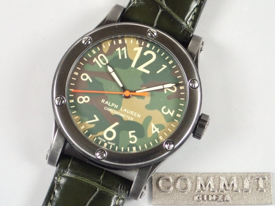 ラルフローレン RL67 サファリ クロノメーター カモフラージュ 45mm 