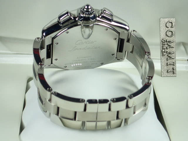 カルティエ ロードスター Ref.W62020X6 ブラック文字盤 中古 road-star-2