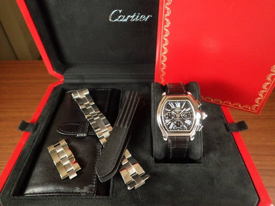 Cartier Roadster Ref.W62020X6 Black Dial Used road-star