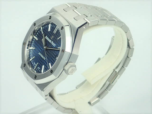 オーデマピゲ ロイヤルオーク Ref.15450ST.OO.1256ST.03 ブルー文字盤 未使用 royal-oak-102