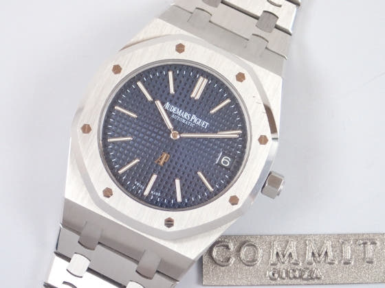 オーデマピゲ ロイヤルオーク Ref.15202ST.OO.1240ST.01 ブルー文字盤 中古 royal-oak-10