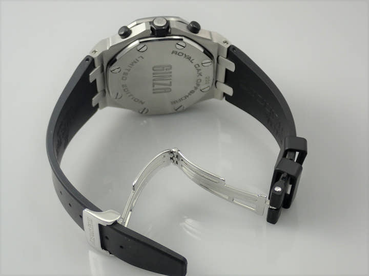 オーデマピゲ ロイヤルオーク オフショア クロノグラフ GINZA7 Ref.26180ST.OO.D101CR.01 ステンレススチール ブラック文字盤
