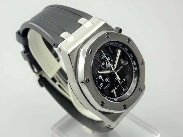 オーデマピゲ ロイヤルオーク オフショア クロノグラフ GINZA7 Ref.26180ST.OO.D101CR.01 ステンレススチール ブラック文字盤
