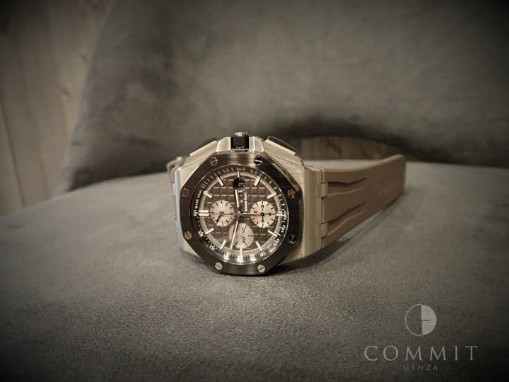 オーデマピゲ ロイヤルオーク オフショア クロノグラフ Ref.26400IO.OO.A004CA.01 チタン スレートグレー文字盤