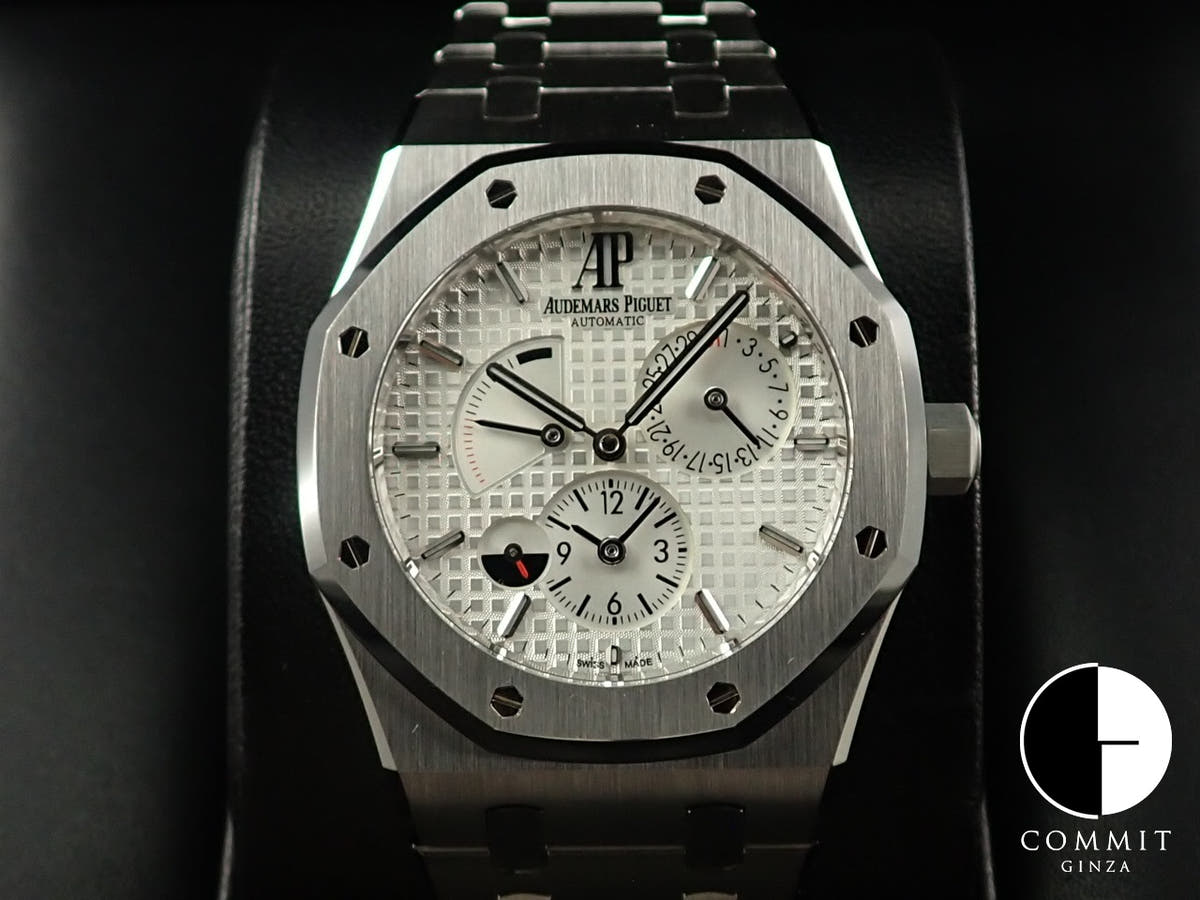 オーデマピゲ ロイヤルオーク デュアルタイム Ref.26120ST.OO.1220ST.01 ステンレススチール シルバー文字盤