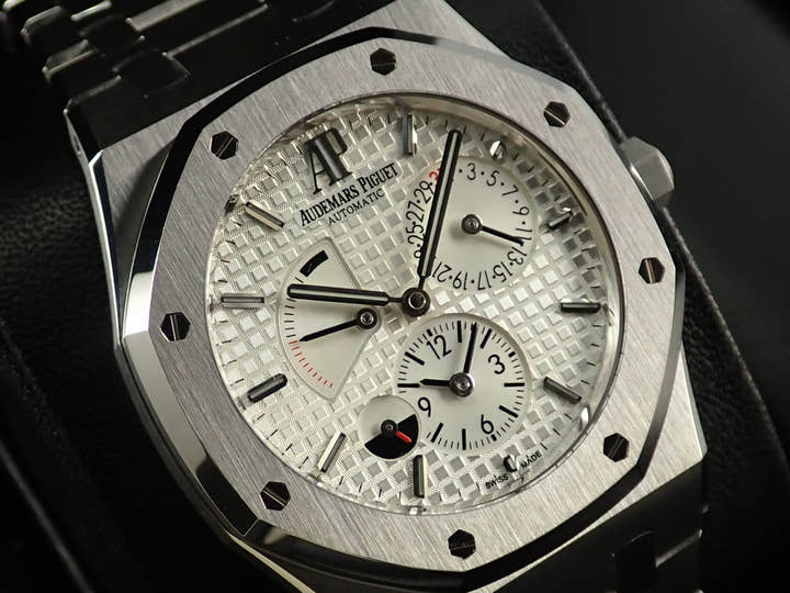 オーデマピゲ ロイヤルオーク デュアルタイム Ref.26120ST.OO.1220ST.01 ステンレススチール シルバー文字盤