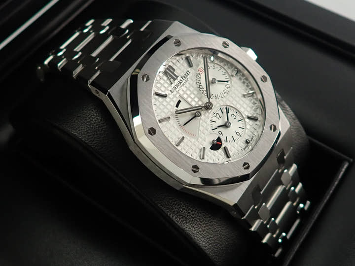 オーデマピゲ ロイヤルオーク デュアルタイム Ref.26120ST.OO.1220ST.01 ステンレススチール シルバー文字盤