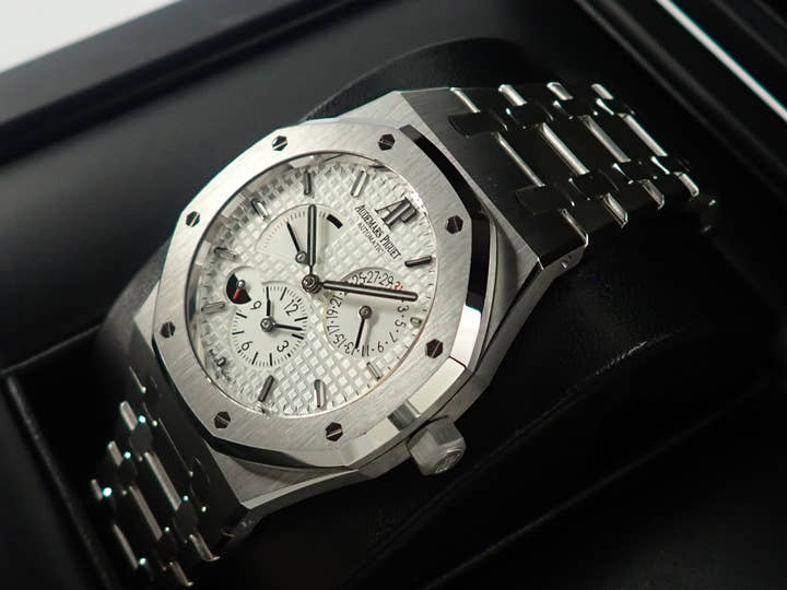 オーデマピゲ ロイヤルオーク デュアルタイム Ref.26120ST.OO.1220ST.01 ステンレススチール シルバー文字盤