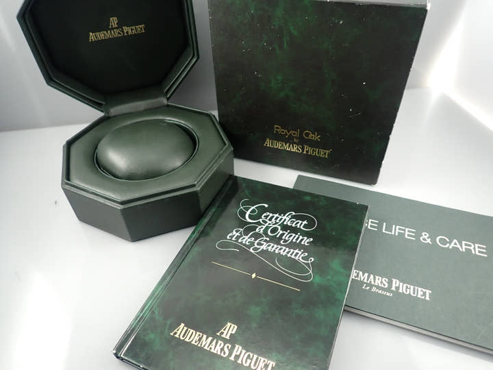 オーデマピゲ ロイヤルオーク Ref.15000SA ステンレススチール/イエローゴールド グレー文字盤