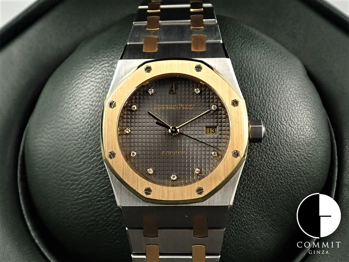 オーデマピゲ ロイヤルオーク Ref.15000SA ステンレススチール/イエローゴールド グレー文字盤