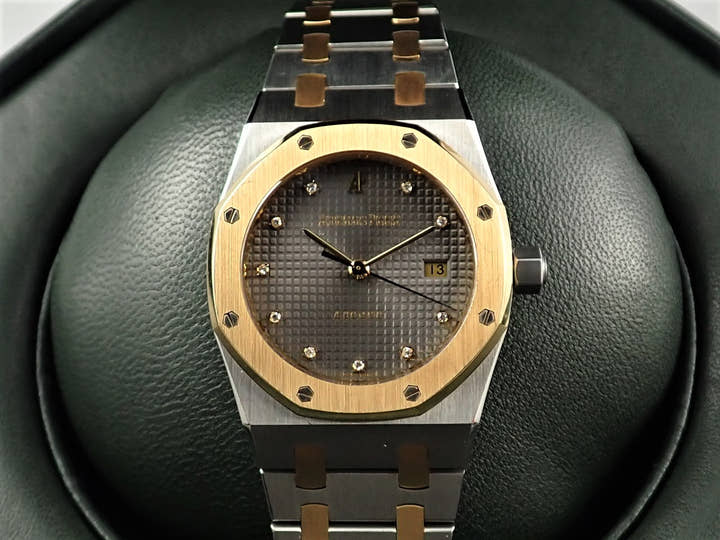 オーデマピゲ ロイヤルオーク Ref.15000SA ステンレススチール/イエローゴールド グレー文字盤