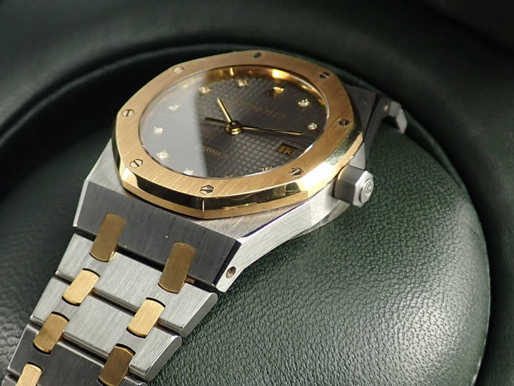 オーデマピゲ ロイヤルオーク Ref.15000SA ステンレススチール/イエローゴールド グレー文字盤