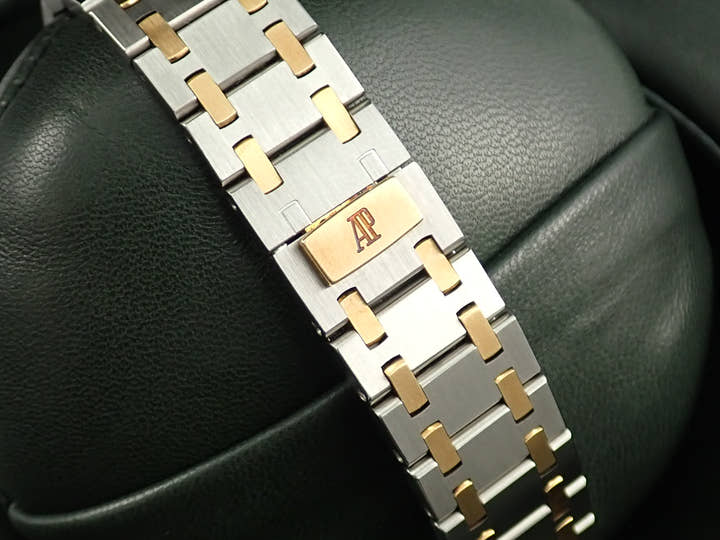 オーデマピゲ ロイヤルオーク Ref.15000SA ステンレススチール/イエローゴールド グレー文字盤