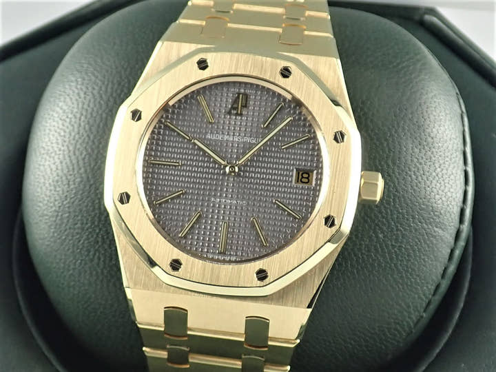 オーデマピゲ ロイヤルオーク ジャンボ ジュビリー Ref.14802BA.OO.0944BA.01 イエローゴールド グレー文字盤