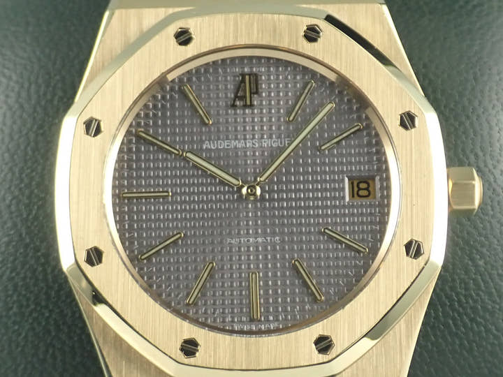 オーデマピゲ ロイヤルオーク ジャンボ ジュビリー Ref.14802BA.OO.0944BA.01 イエローゴールド グレー文字盤