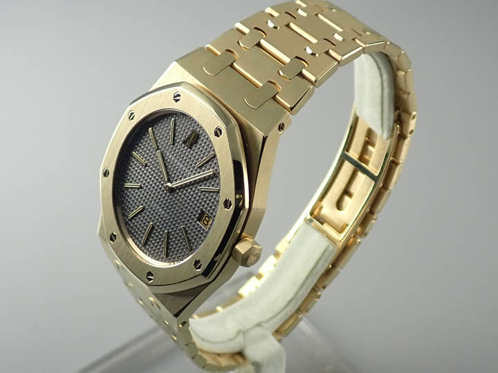 オーデマピゲ ロイヤルオーク ジャンボ ジュビリー Ref.14802BA.OO.0944BA.01 イエローゴールド グレー文字盤