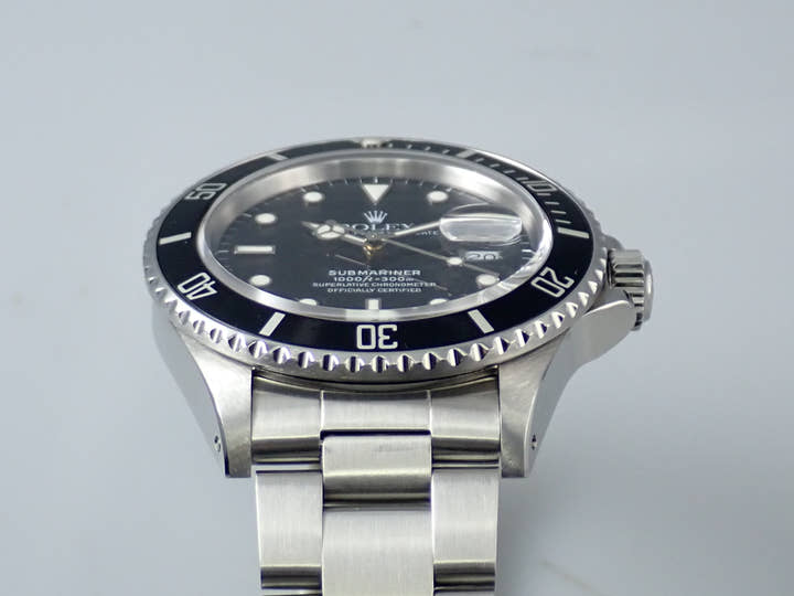 ロレックス サブマリーナー デイト Ref.168000 ステンレススチール ブラック文字盤