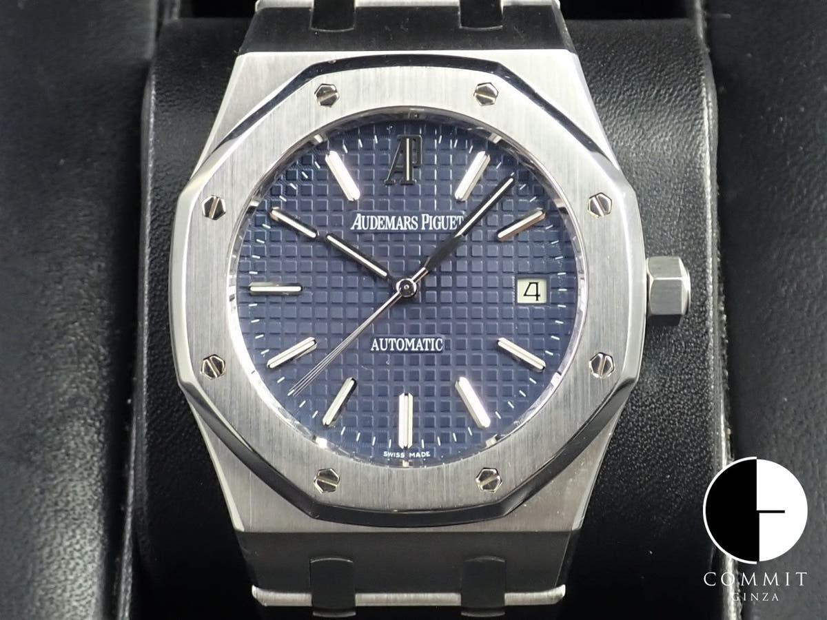 オーデマピゲ ロイヤルオーク Ref.15300ST.OO.1220ST.02 ステンレススチール ブルー文字盤