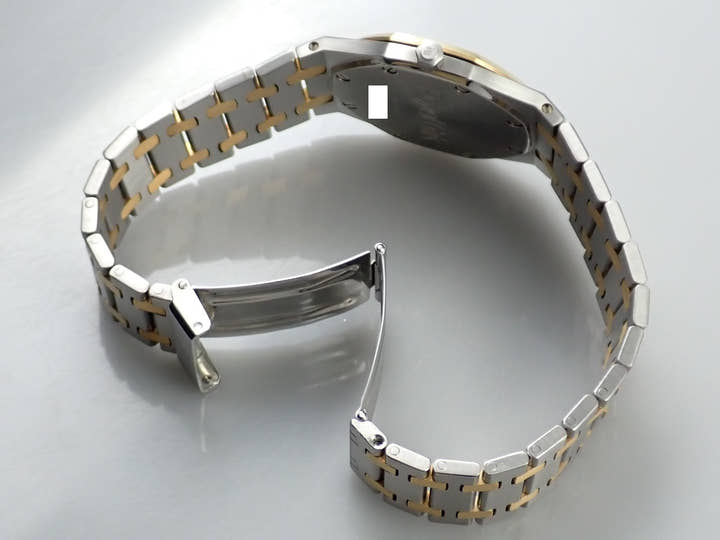 オーデマピゲ ロイヤルオーク Ref.56303SA ステンレススチール/イエローゴールド グレー文字盤