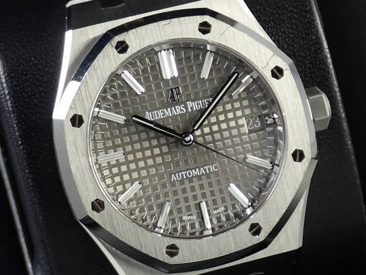 オーデマピゲ ロイヤルオーク Ref.15450ST.OO.1256ST.02 ステンレススチール グレー文字盤