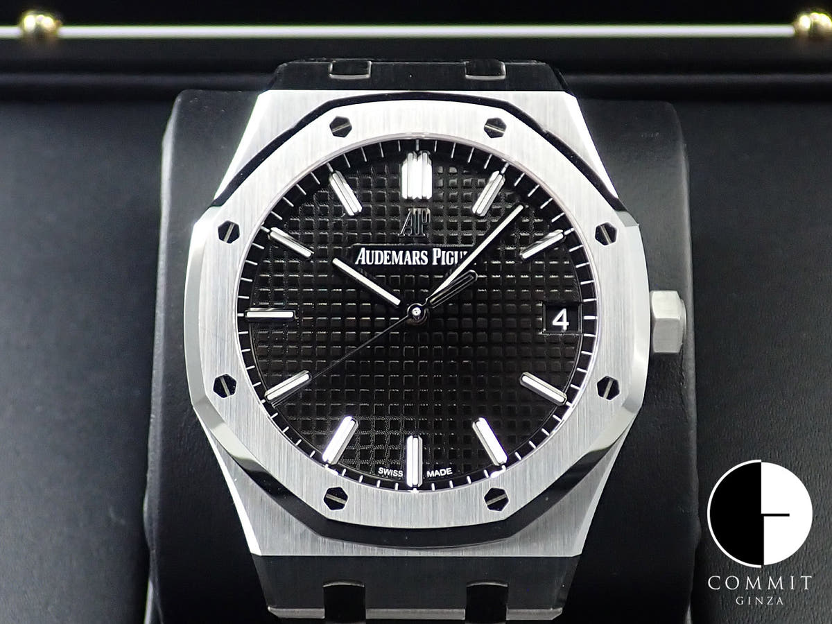 オーデマピゲ ロイヤルオーク Ref.15500ST.OO.1220ST.03 ステンレススチール ブラック文字盤