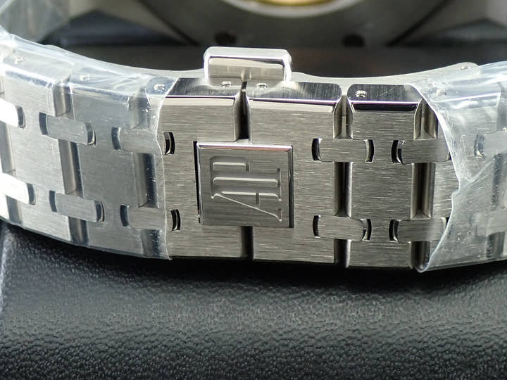 オーデマピゲ ロイヤルオーク ダブル バランスホイール オープンワーク Ref.15407ST.OO.1220ST.01 ステンレススチール スケルトン文字盤