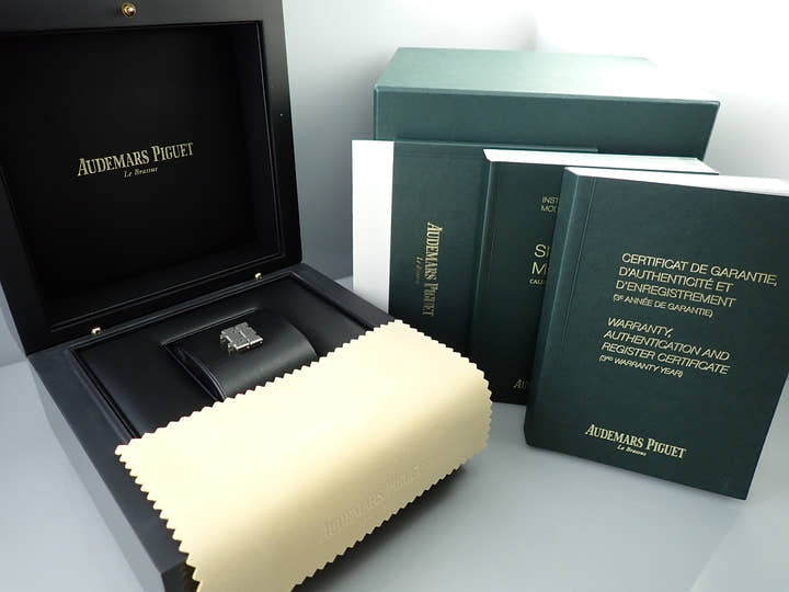 オーデマピゲ ロイヤルオーク ダブル バランスホイール オープンワーク Ref.15407ST.OO.1220ST.01 ステンレススチール スケルトン文字盤