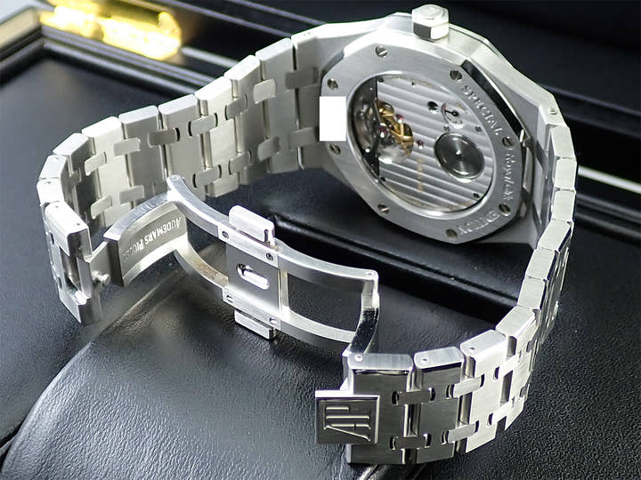 オーデマピゲ ロイヤルオーク トゥールビヨン エクストラ シン Ref.26512ST.OO.1220ST.01 ステンレススチール ブラック文字盤