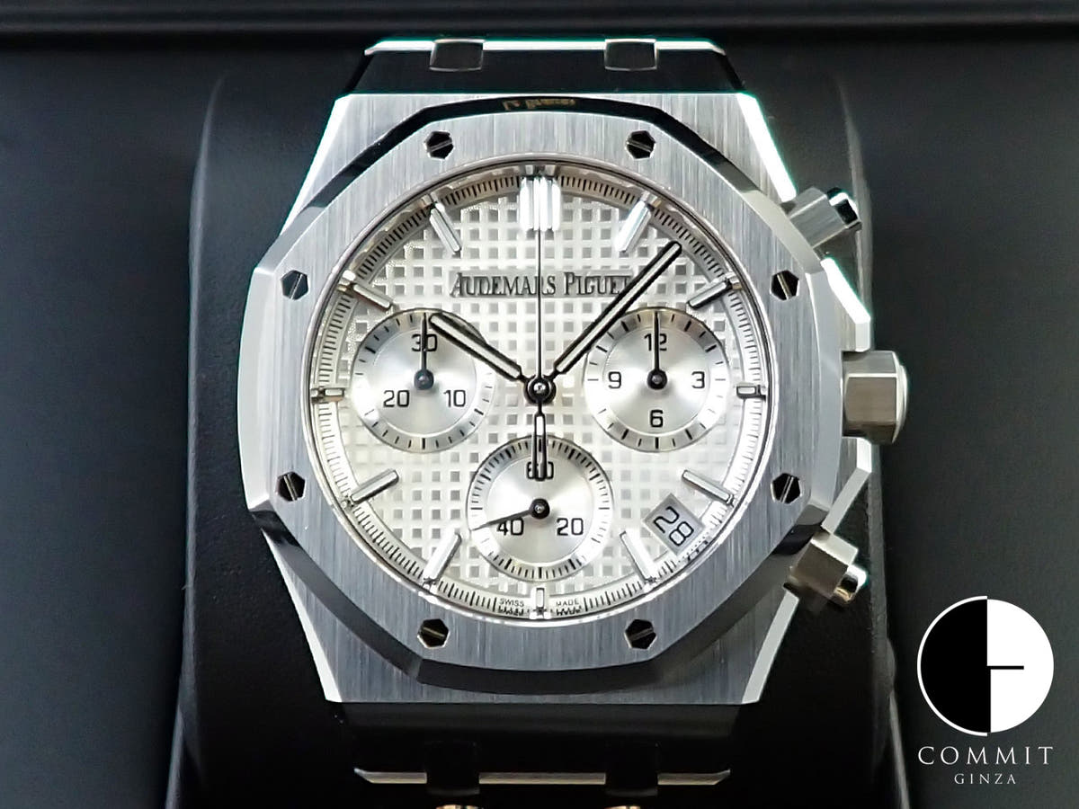 オーデマピゲ ロイヤルオーク クロノグラフ 50周年記念 Ref.26240ST.OO.1320ST.03 ステンレススチール シルバー文字盤