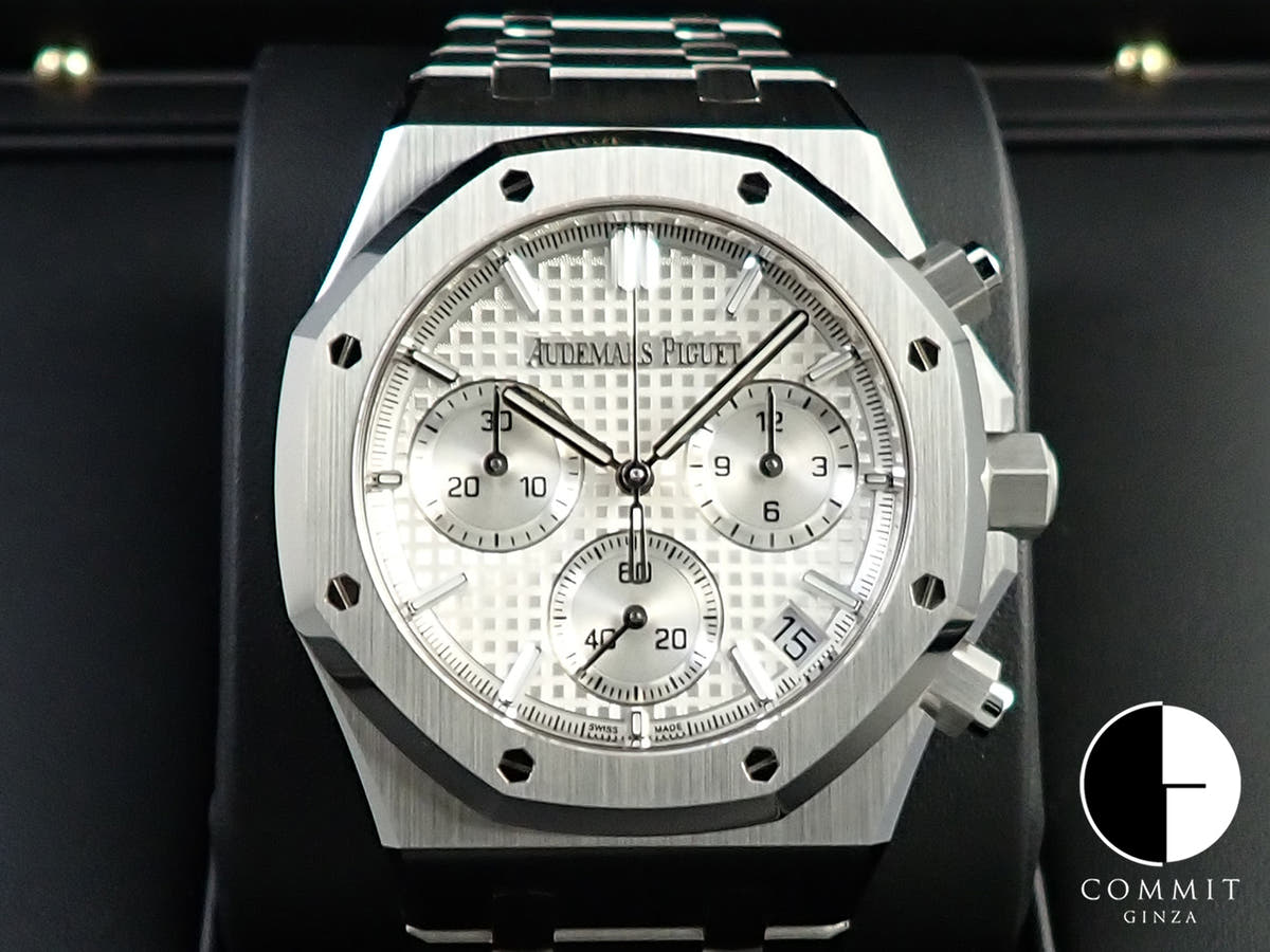 オーデマピゲ ロイヤルオーク クロノグラフ 50周年記念 Ref.26240ST.OO.1320ST.03 ステンレススチール シルバー文字盤