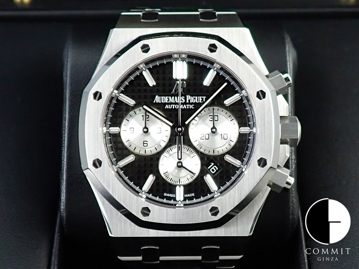 オーデマピゲ ロイヤルオーク クロノグラフ Ref.26331ST.OO.1220ST.02 ステンレススチール ブラック文字盤