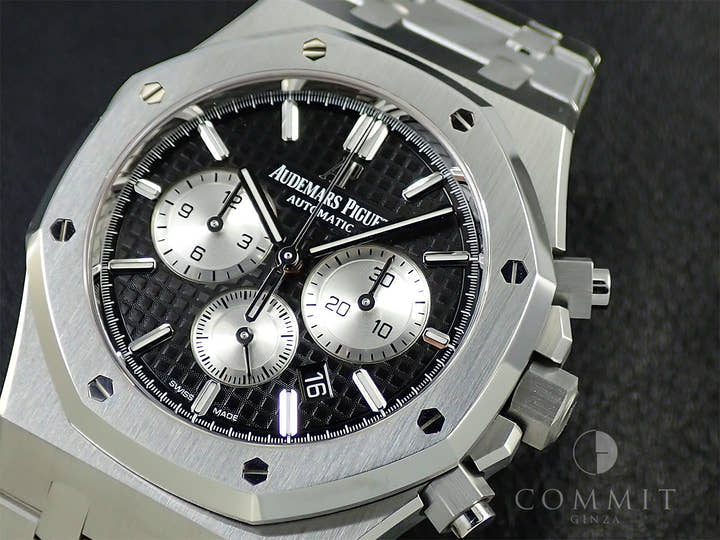 オーデマピゲ ロイヤルオーク クロノグラフ Ref.26331ST.OO.1220ST.02 ステンレススチール ブラック文字盤