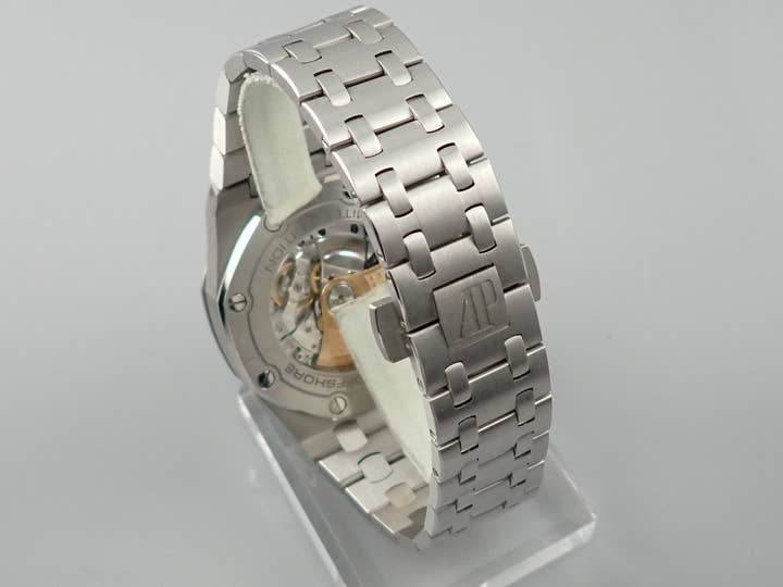 オーデマピゲ ロイヤルオーク オフショア クロノグラフ Ref.26470PT.OO.1000PT.02 プラチナ スモークブルー文字盤