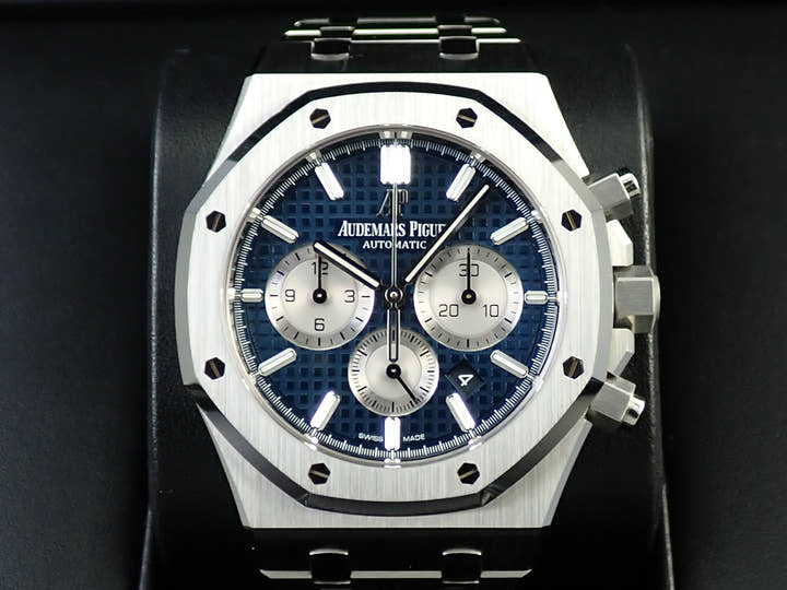 オーデマピゲ ロイヤルオーク クロノグラフ Ref.26331ST.OO.1220ST.01 ステンレススチール ブルー文字盤