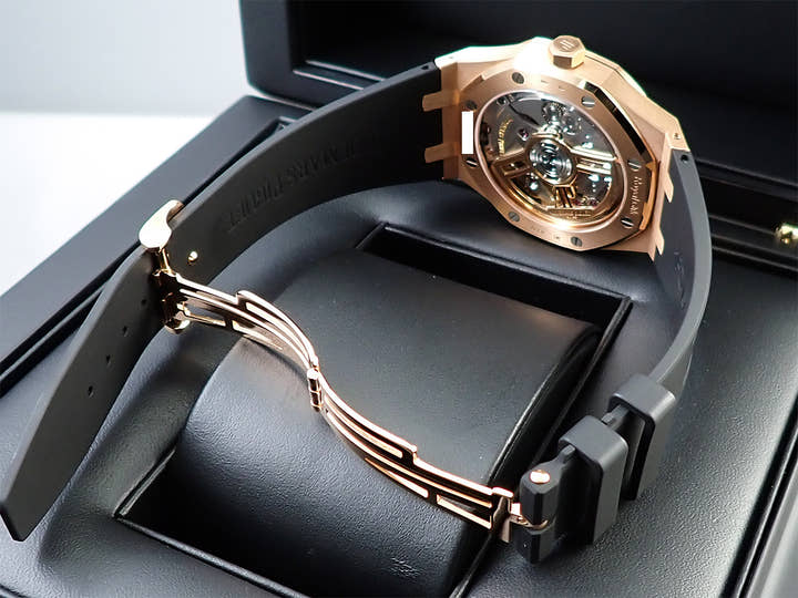 Audemars Piguet Royal Oak Ref. 15500OR.OO.D002CR.01 Pink Gold Black Dial