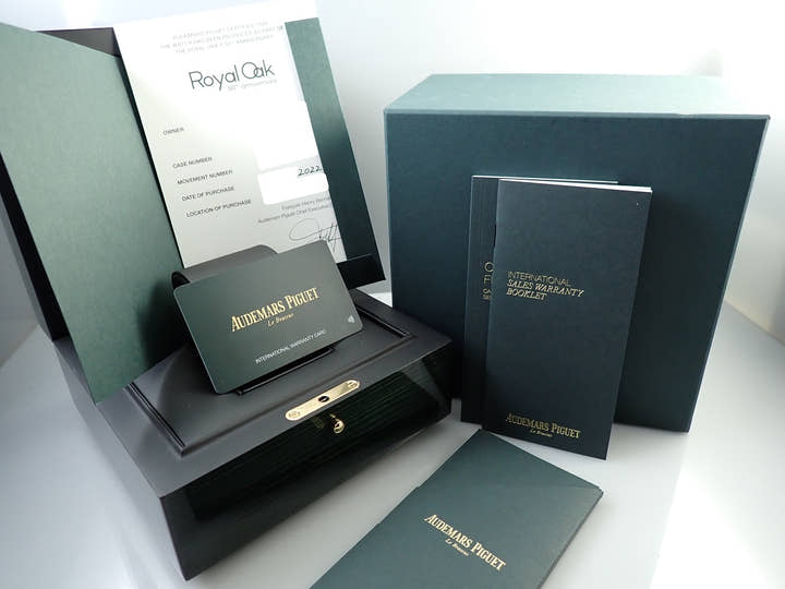 オーデマピゲ ロイヤルオーク クロノグラフ 50周年記念 Ref.26240ST.OO.1320ST.03 ステンレススチール シルバー文字盤