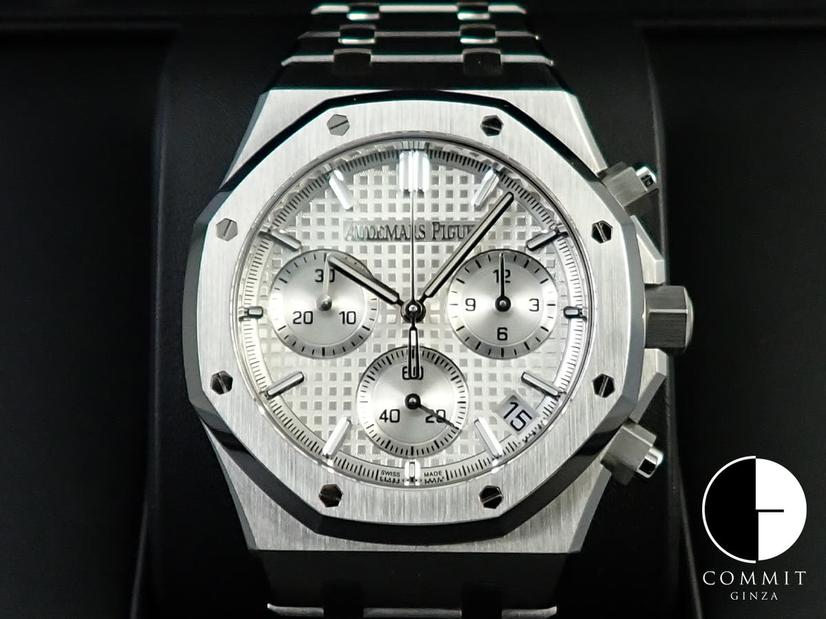 オーデマピゲ ロイヤルオーク クロノグラフ 50周年記念 Ref.26240ST.OO.1320ST.03 ステンレススチール シルバー文字盤